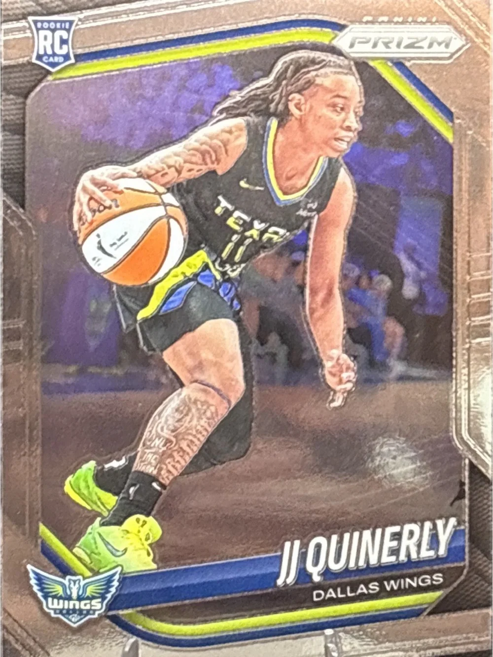 Panini Prizm JJ Quinerly Rookie Basketball Trading Card